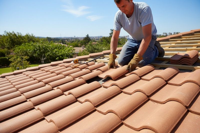 Barrel Tile Roof Installation