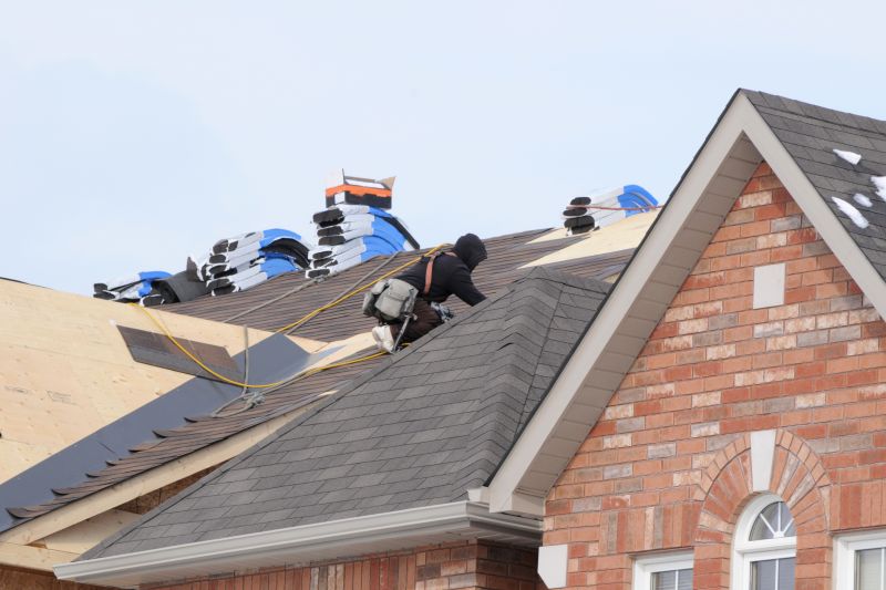 Roofing Team at Work